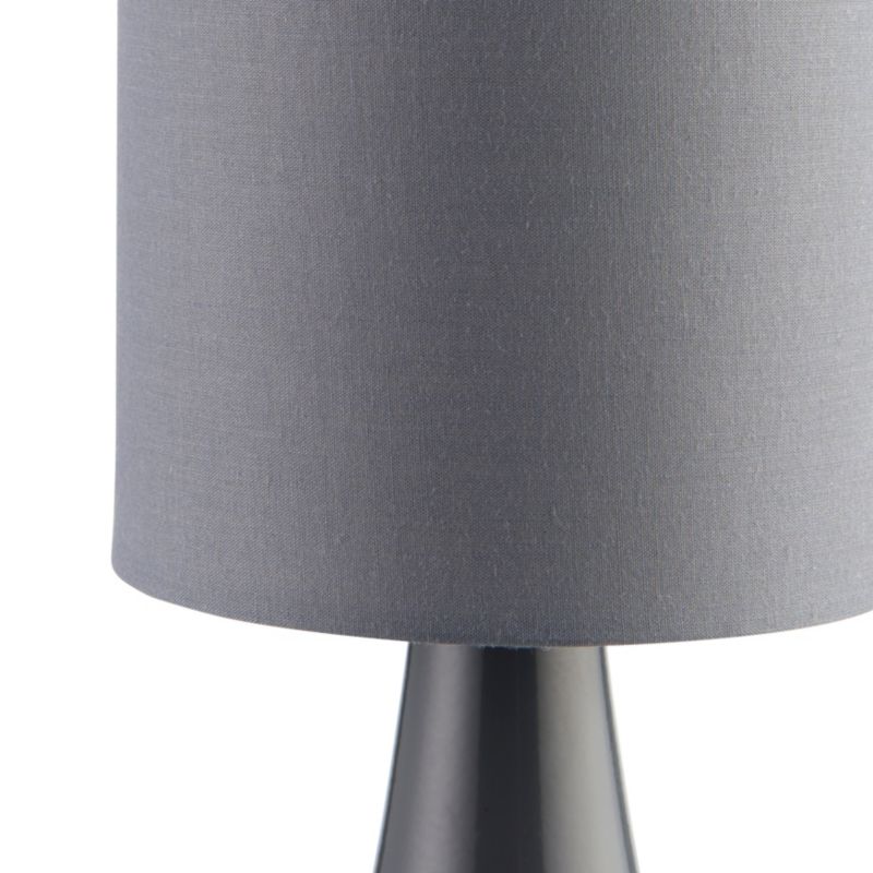 GoodHome Tertrez bordlampe 1-punkts E14 grafit