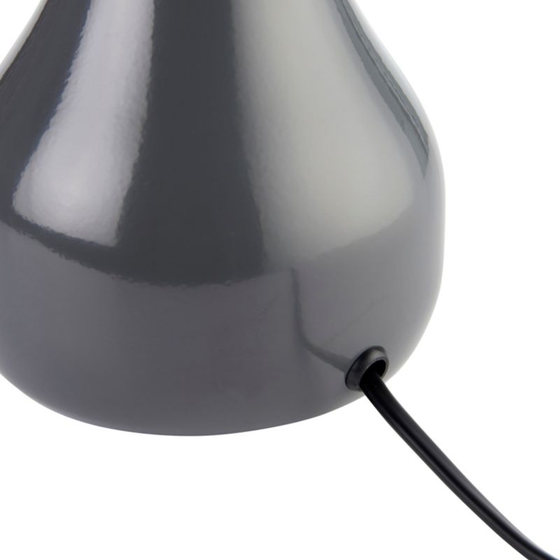 GoodHome Tertrez bordlampe 1-punkts E14 grafit