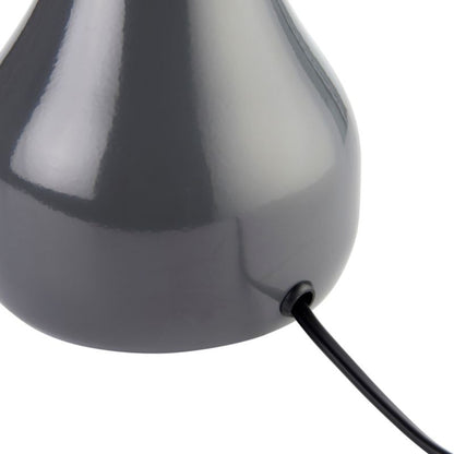 GoodHome Tertrez bordlampe 1-punkts E14 grafit