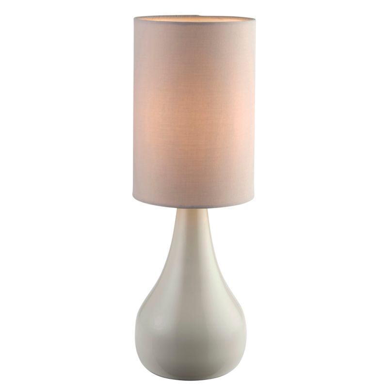 GoodHome Tertrez bordlampe 1-punkts E14 grå