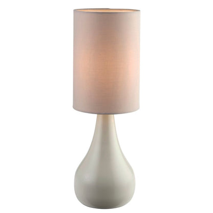 GoodHome Tertrez bordlampe 1-punkts E14 grå