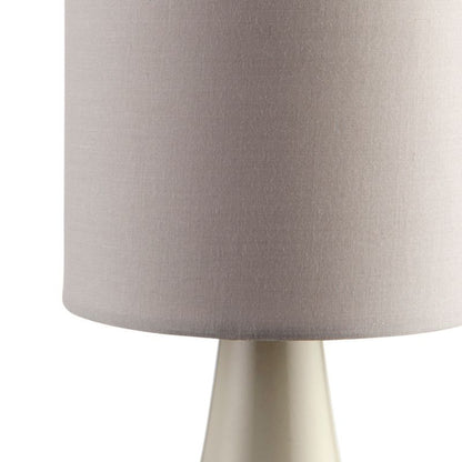 GoodHome Tertrez bordlampe 1-punkts E14 grå