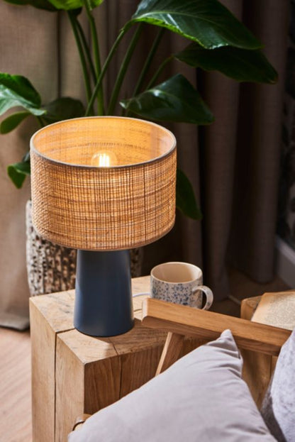 Bordlampe Tolland 1 x E14 Blå