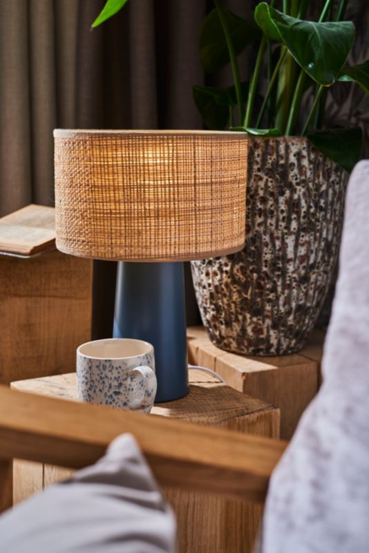 Bordlampe Tolland 1 x E14 Blå