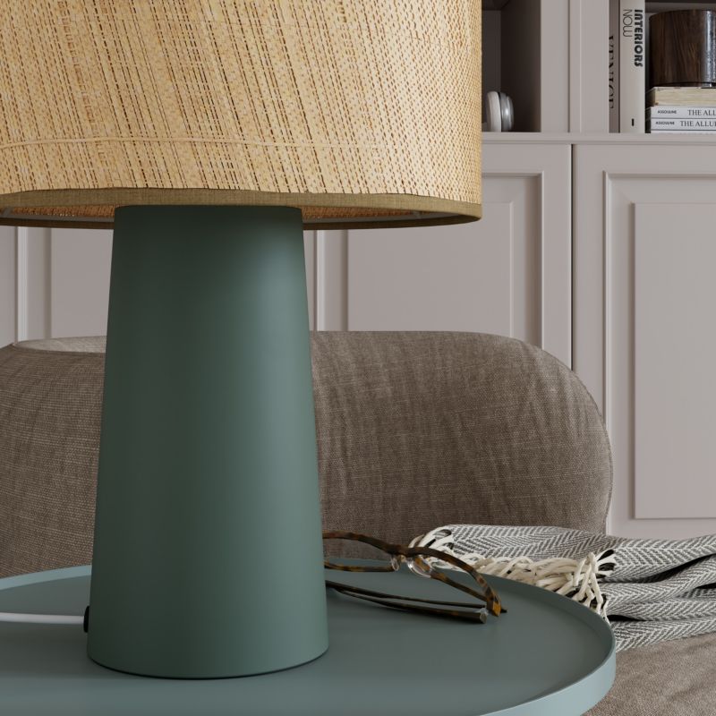 Bordlampe Tolland 1xE14 Grøn