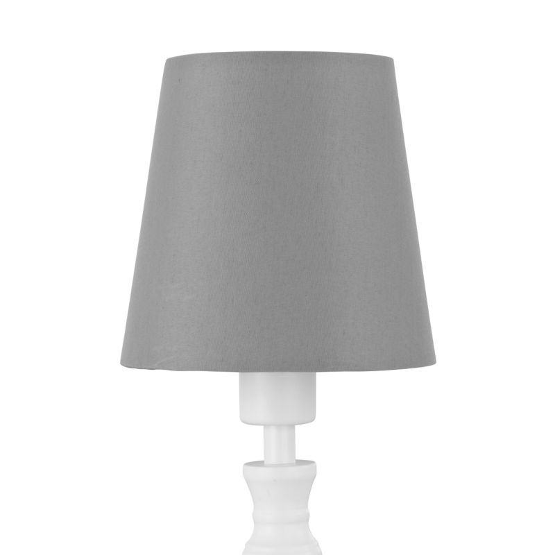 GoodHome Tulou bordlampe 1-punkts E14 hvid