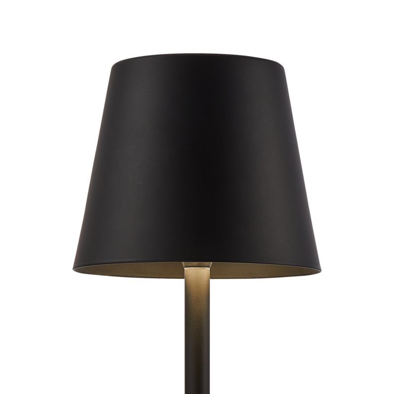 LED-bordlampe Atlis CCT sort