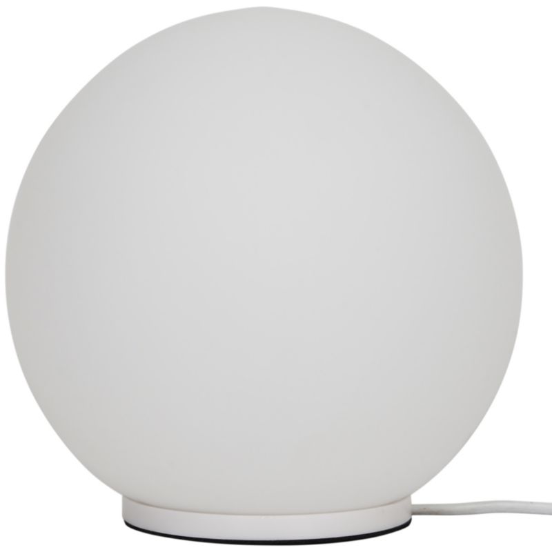 GoodHome Baoule LED-bordlampe i hvid med RGB-farveskift