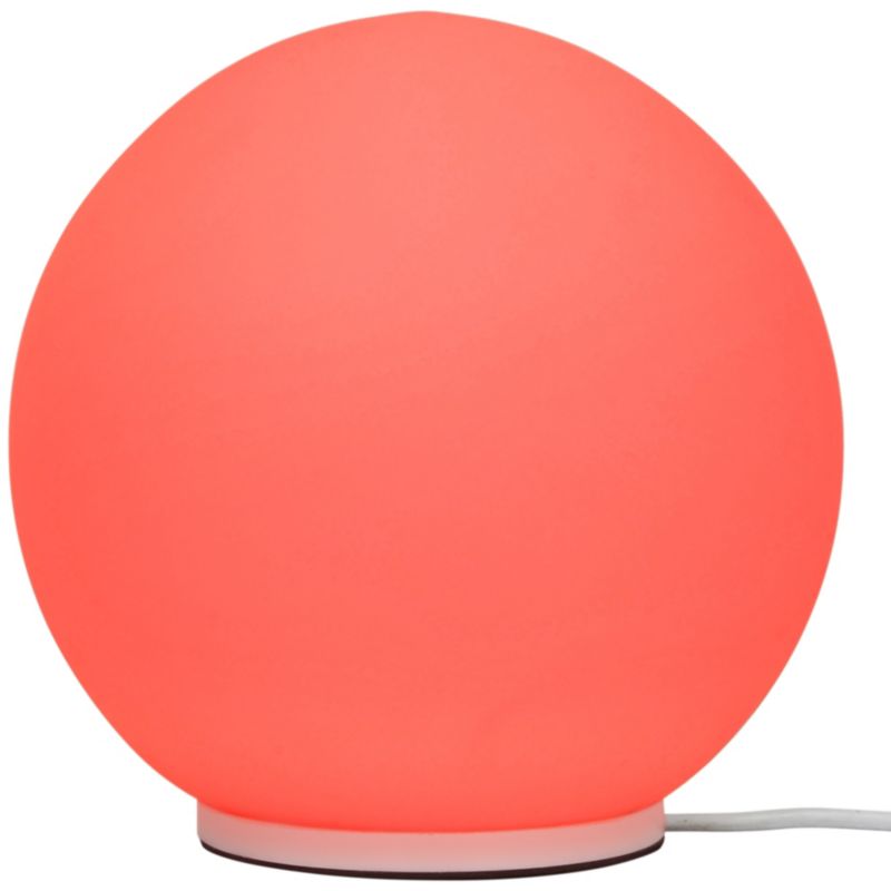 GoodHome Baoule LED-bordlampe i hvid med RGB-farveskift