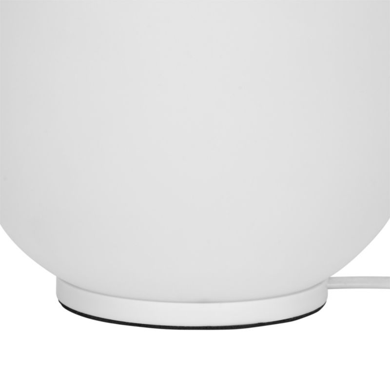GoodHome Baoule LED-bordlampe i hvid med RGB-farveskift