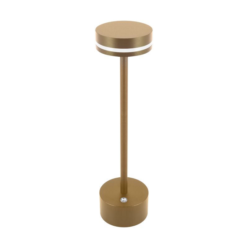 Bordlampe LED Talia CCT USB 31,5 cm Guld