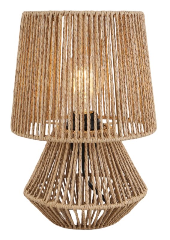 Bordlampe Margot 1 x E27 Brun