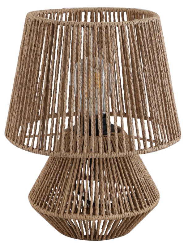 Bordlampe Margot 1 x E27 Brun