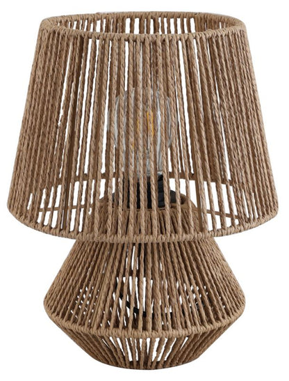 Bordlampe Margot 1 x E27 Brun
