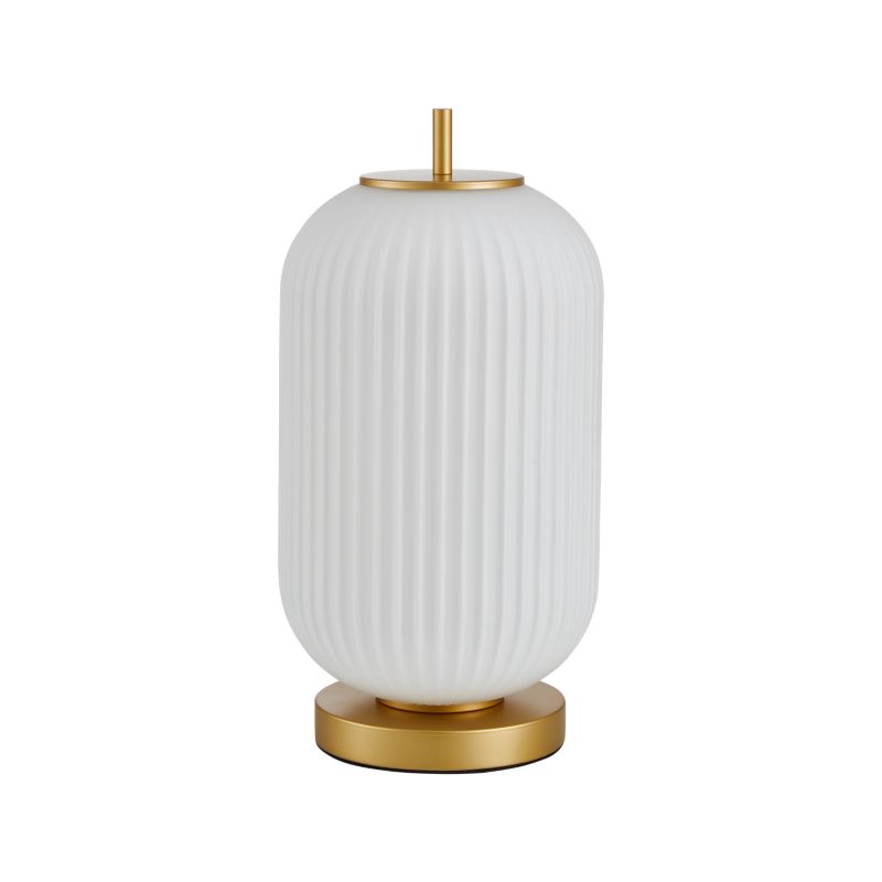 Olmeto bordlampe 1 x E27 hvid