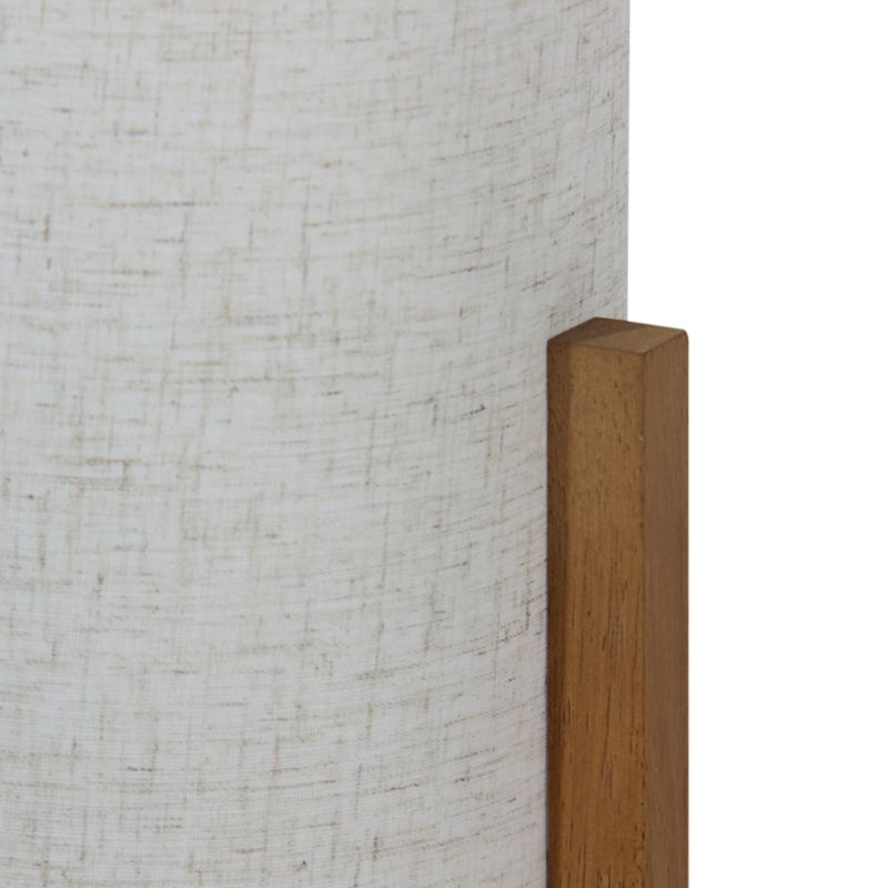 Bordlampe Ones L 1 x E27 hvid/træ