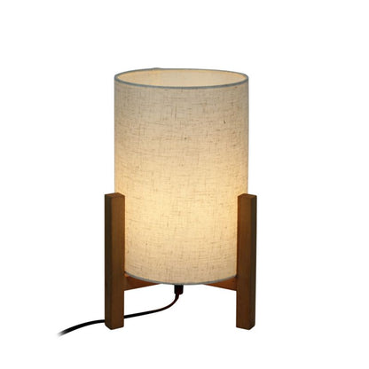 Bordlampe Ones M 1 x E27 hvid/træ