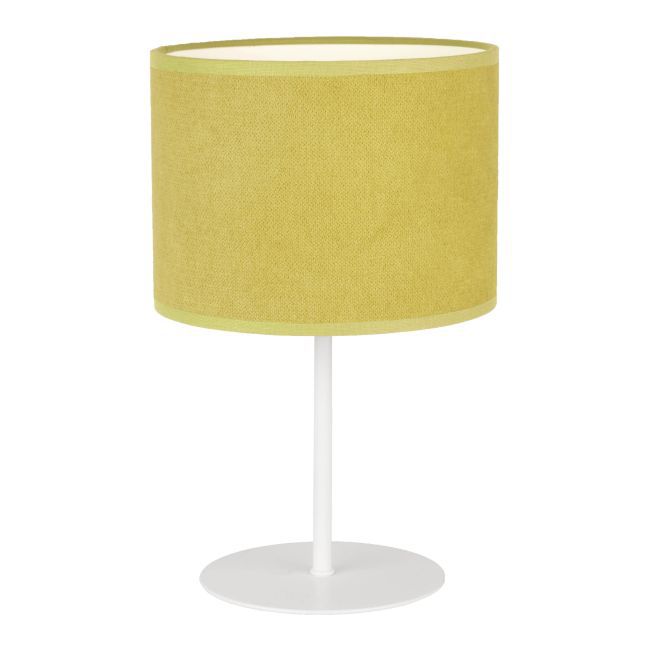 Pastelove bordlampe 1 x E14 i sennepsgul