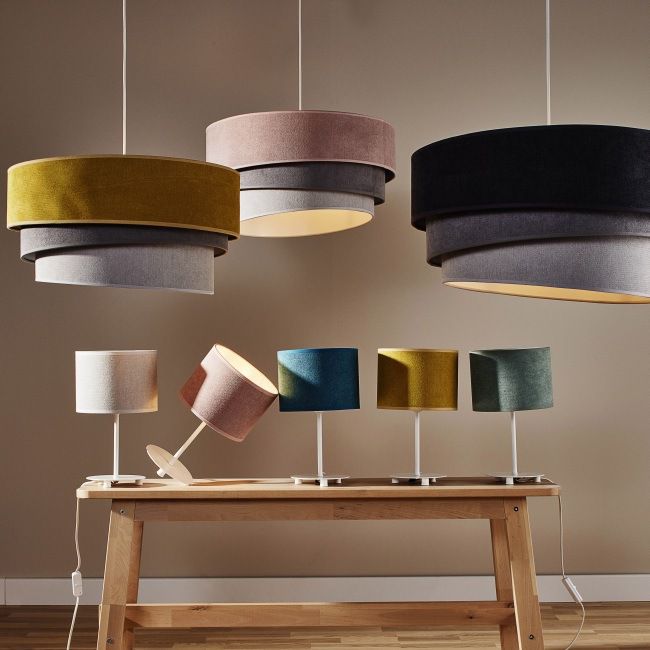 Bordlampe Pastelove 1 x E14 Rosa