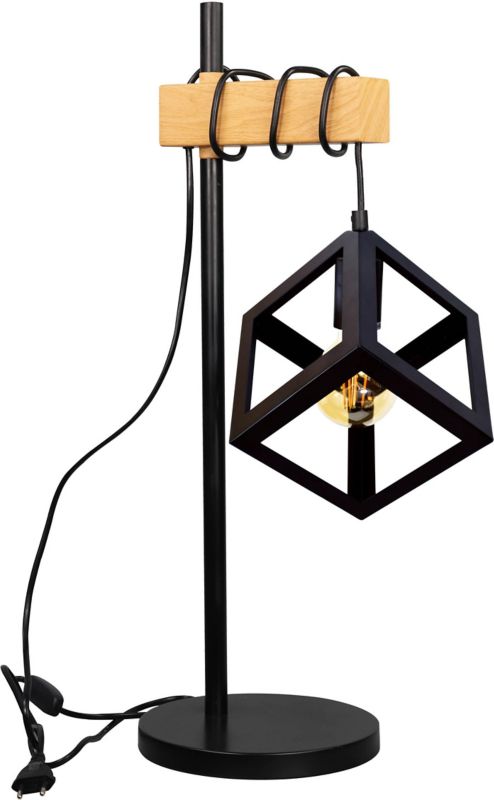 Polux Sweden Wood bordlampe 1 x 20 W E27