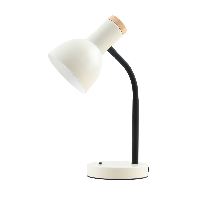Bordlampe Senza 1 x E27 Hvid