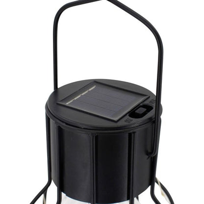 Solarbordslampe Cage Copper Sort 5059340330914