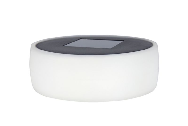 Paraty hvid solcellebordlampe