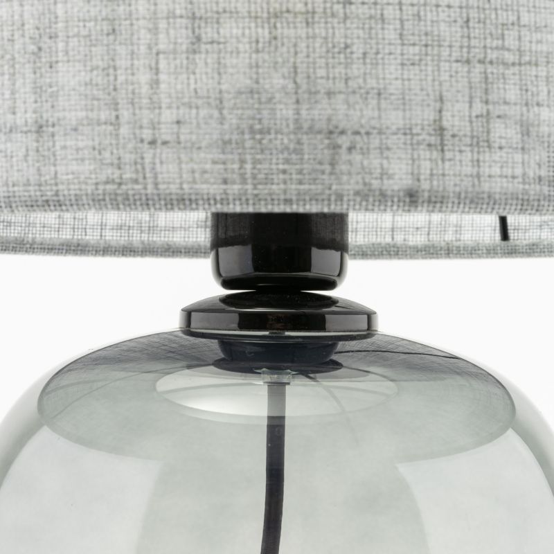 Bordlampe TK Lighting Melody 1 x E27 i grafitgrå