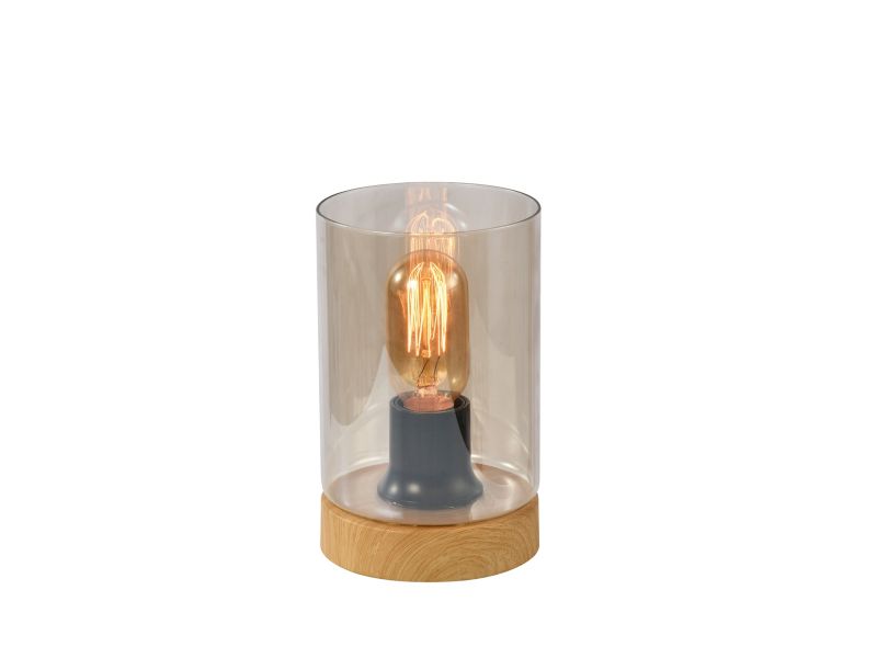 Bordlampe Wels 1 x E27 Sort