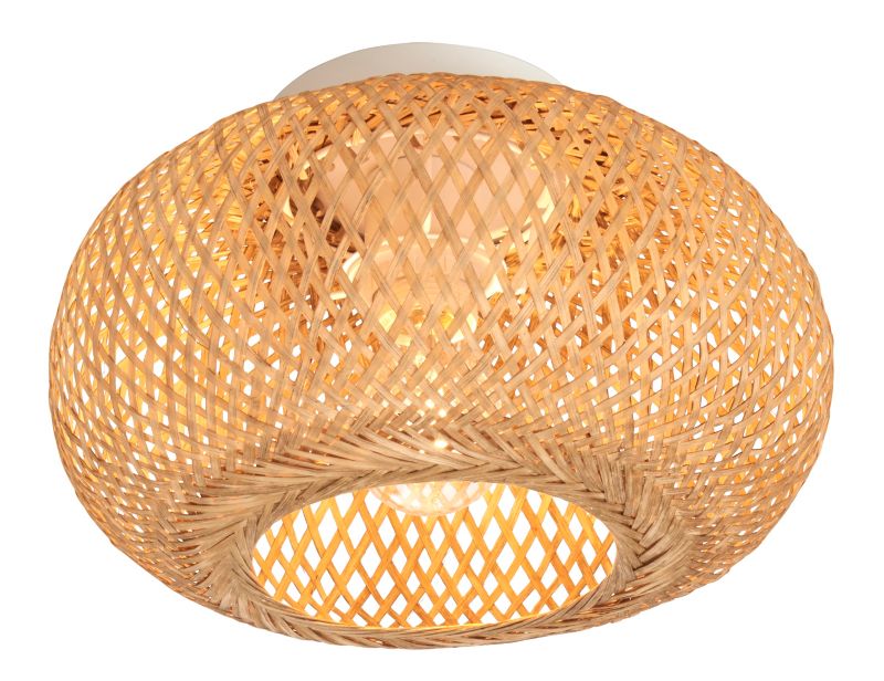 Loftslampe Bambus 1x42W E27