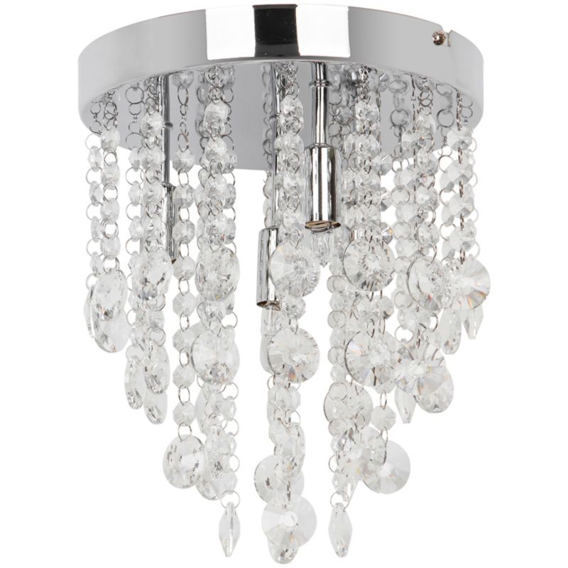 Loftslampe Deltana 4 x G9 Krom