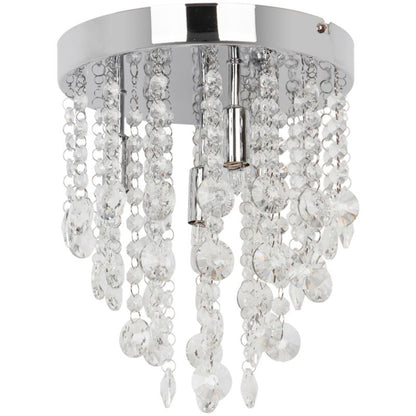 Loftslampe Deltana 4 x G9 Krom