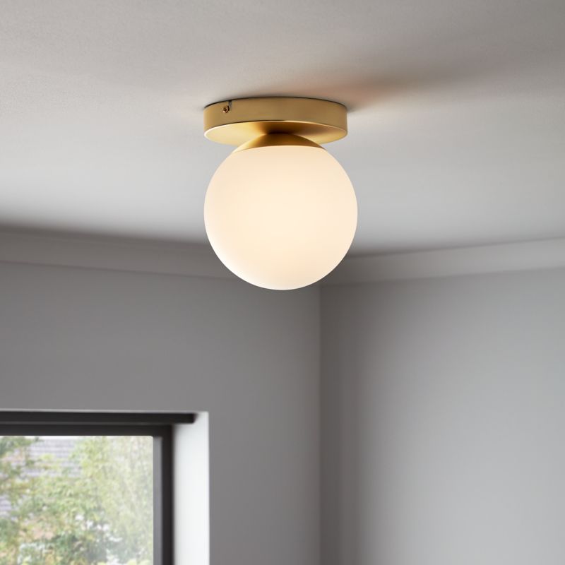 Loftlampe Baldaz 1-punkt E14 Messing
