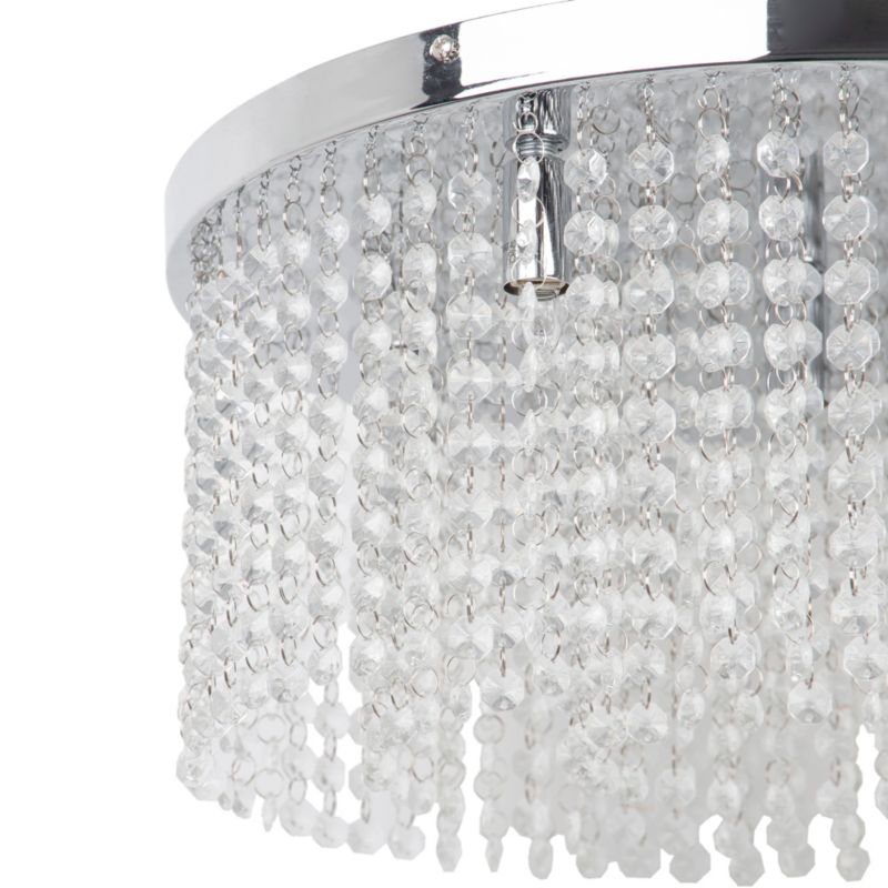 Loftslampe Carna 5 x G9 Krom 45 cm