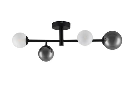 Loftslampe Hauraki 4-Punkts G9 Sort