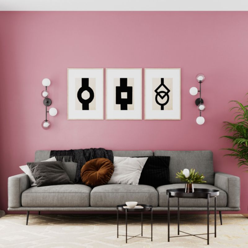 Loftslampe Hauraki 4-Punkts G9 Sort