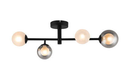 Loftslampe Hauraki 4-Punkts G9 Sort