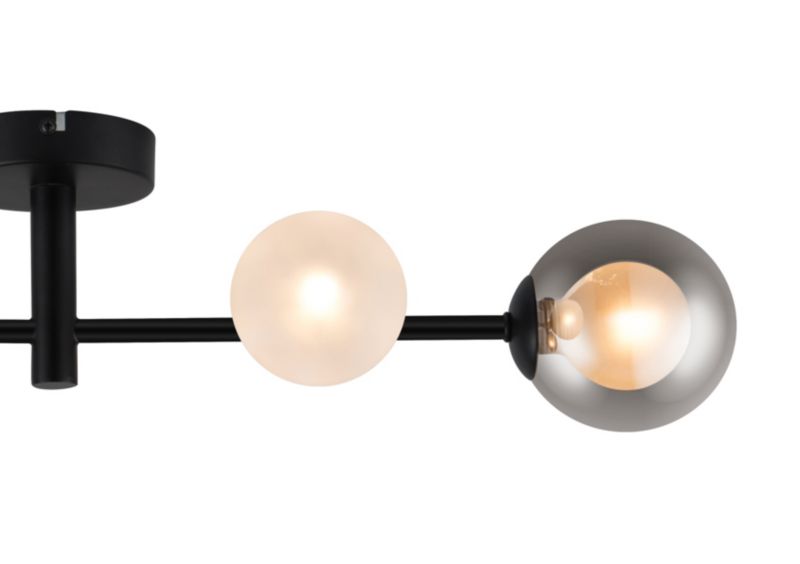 Loftslampe Hauraki 4-Punkts G9 Sort
