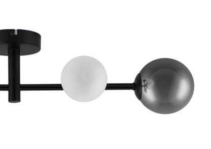 Loftslampe Hauraki 4-Punkts G9 Sort