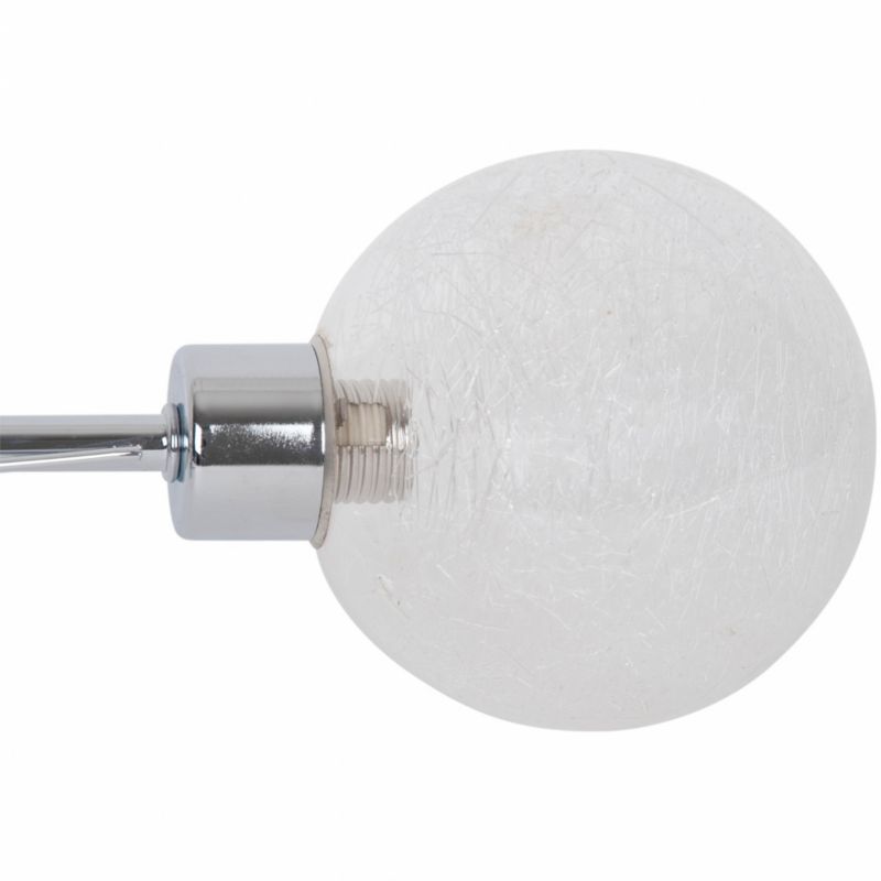 Loftslampe Onnes 6 x G9 Krom 220x845x510 mm
