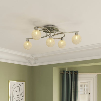 Loftslampe Paralia 5 x G9 Krom
