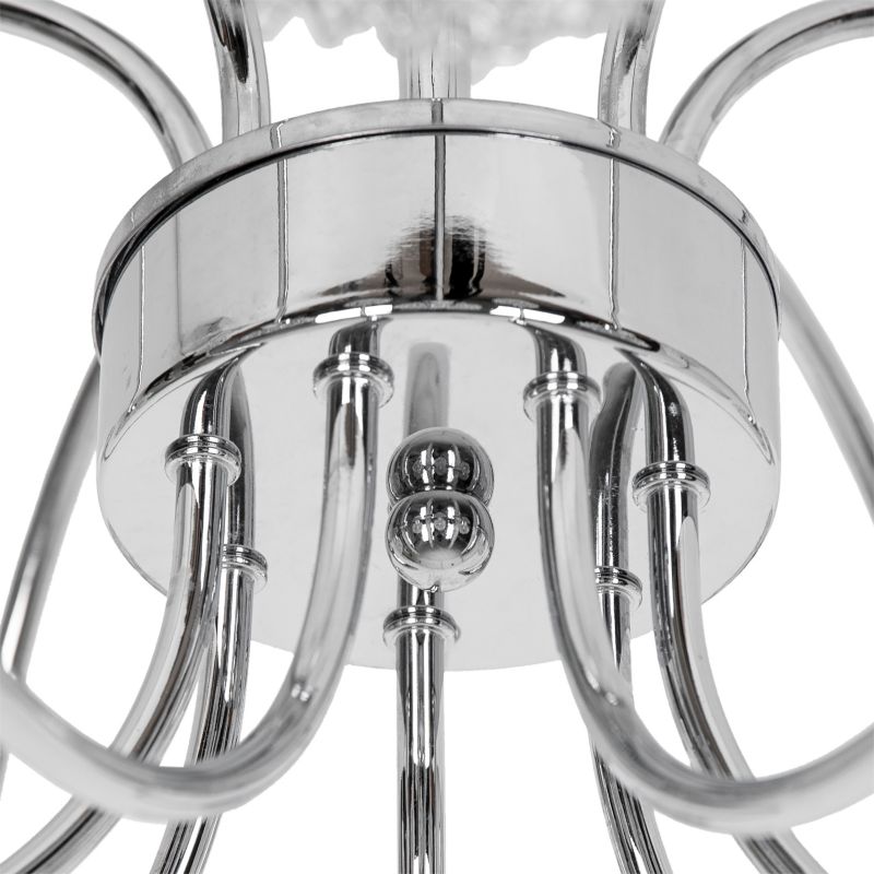 Loftslampe Phaidros 14-punkts G9 Krom