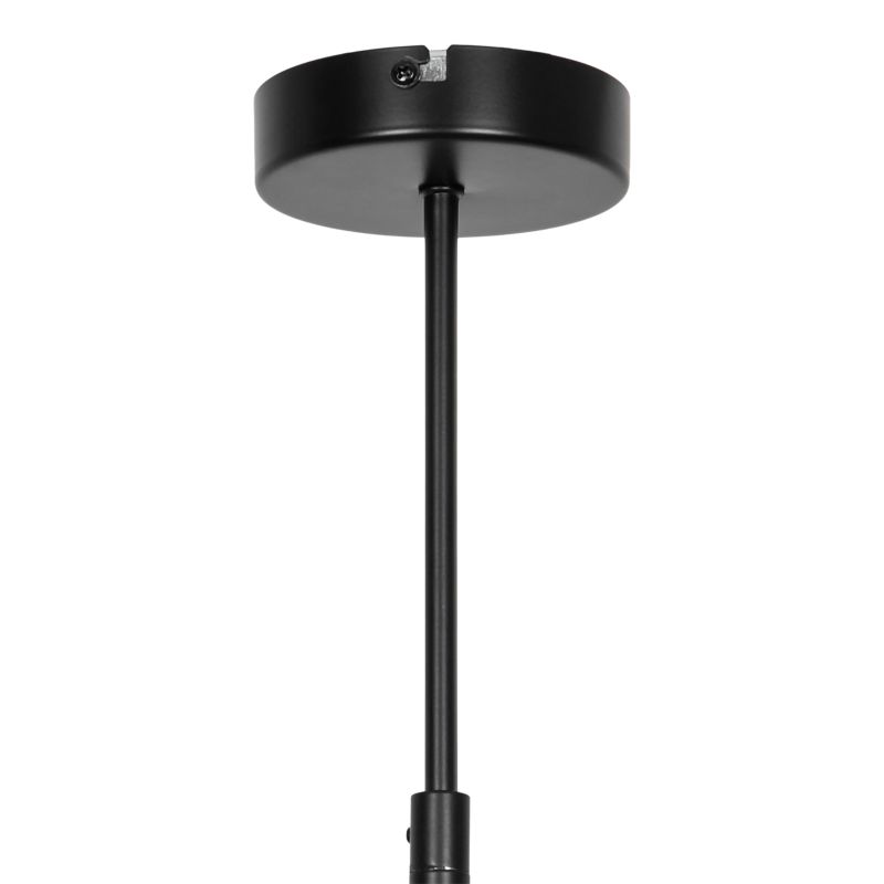 Loftslampe Stellata 6 x E27 Sort Træ