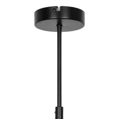 Loftslampe Stellata 6 x E27 Sort Træ