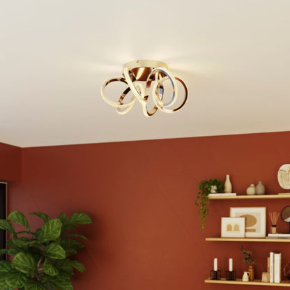 GoodHome Darien LED loftlampe 2400 lm 3000 K krom DIM