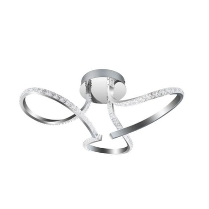 LED-loftlampe Darien 2550 lm 3000 K Krom Dæmpbar