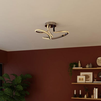 LED-loftlampe Darien 2550 lm 3000 K Krom Dæmpbar