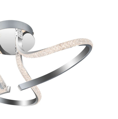 LED-loftlampe Darien 2550 lm 3000 K Krom Dæmpbar