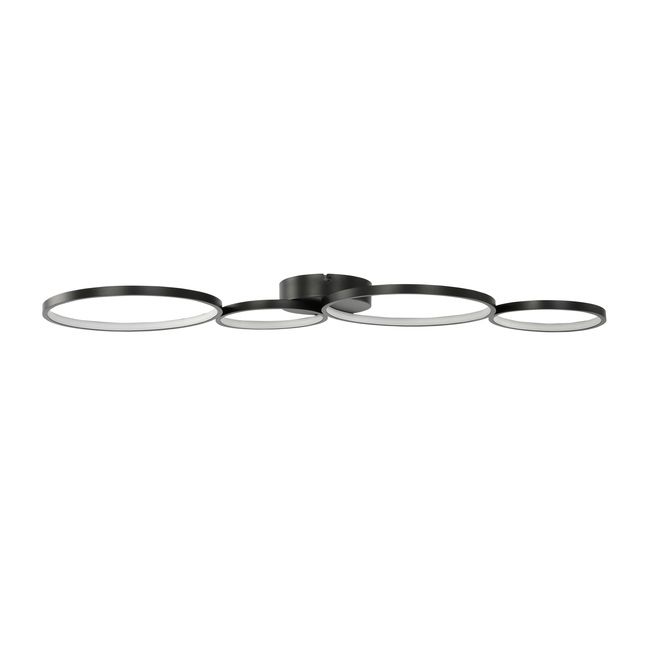 LED-loftlampe Samana 2700 lm 3000 K Sort Mat DIM