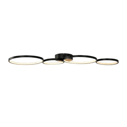 LED-loftlampe Samana 2700 lm 3000 K Sort Mat DIM